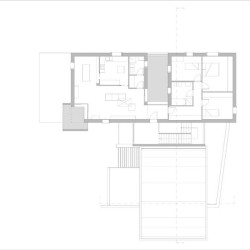 Casa M10 Planimetria del piano secondo. Alloggio all